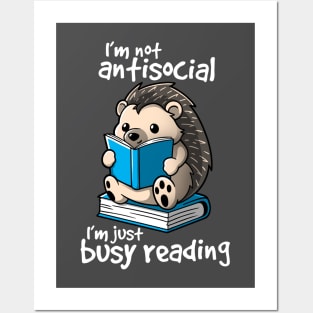 Antisocial hedgehog Posters and Art